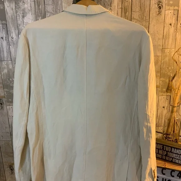 Tommy Bahama soft cream Suit.